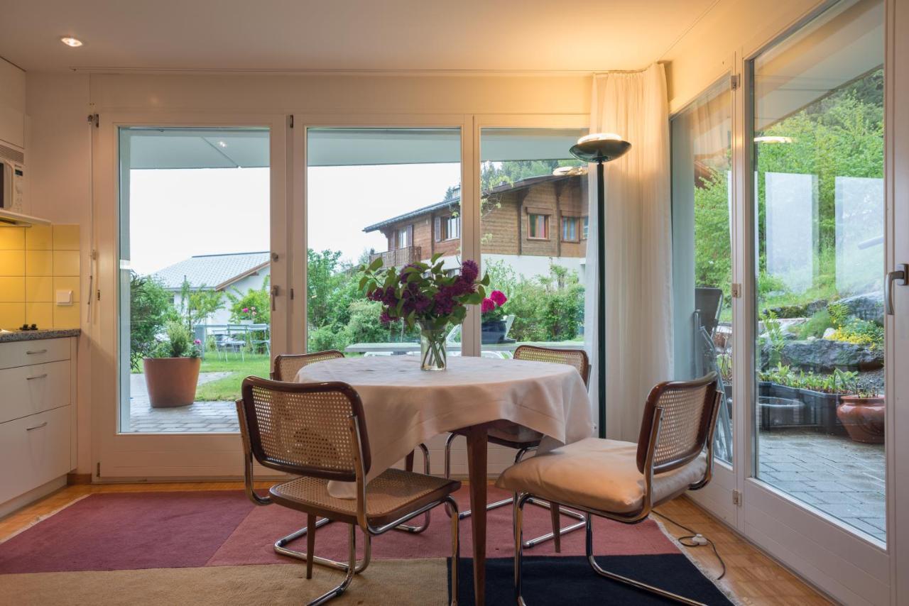 Grava - Ferienwohnung für max. 2 Personen Laax Exterior foto